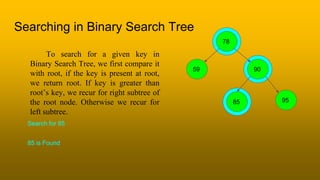 Binary Search Tree | PPT