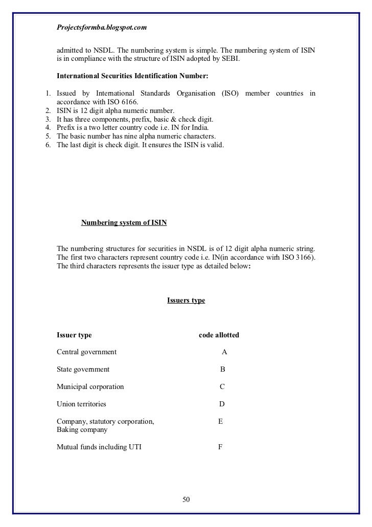 a project report on awareness and accessing behavior of demat account india two letter country code