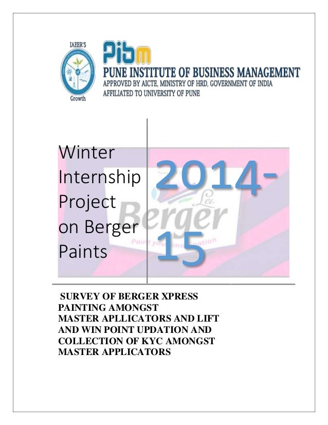 project report of berger paints Products - berger paints project report preparation, selection of site, dolomite powder and colouring oxide ordinary portland cement can be used. project report of berger paints Products - berger paints project report preparation, selection of site, dolomite powder and colouring oxide ordinary portland cement can be used.