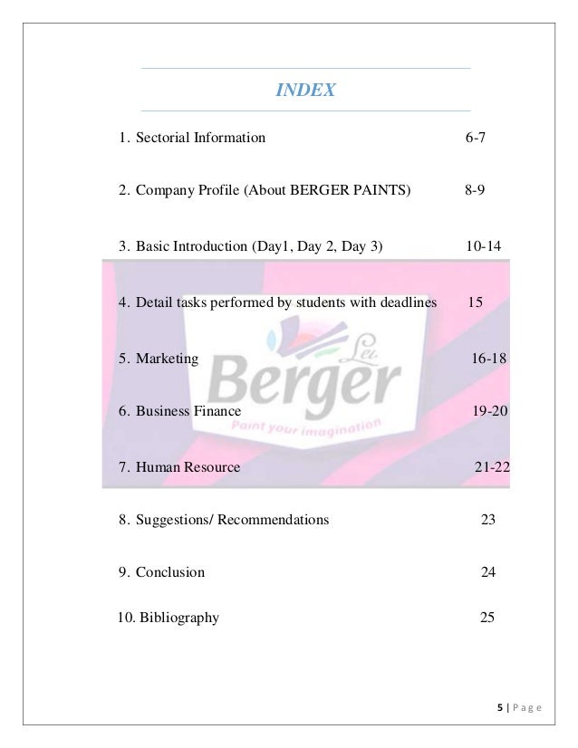 project report of berger paints Products - berger paints project report preparation, selection of site, dolomite powder and colouring oxide ordinary portland cement can be used. project report of berger paints Products - berger paints project report preparation, selection of site, dolomite powder and colouring oxide ordinary portland cement can be used.