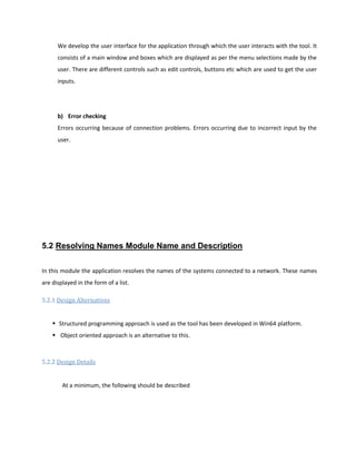 A project report on chat application | PDF