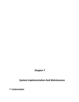 A project report on chat application | PDF
