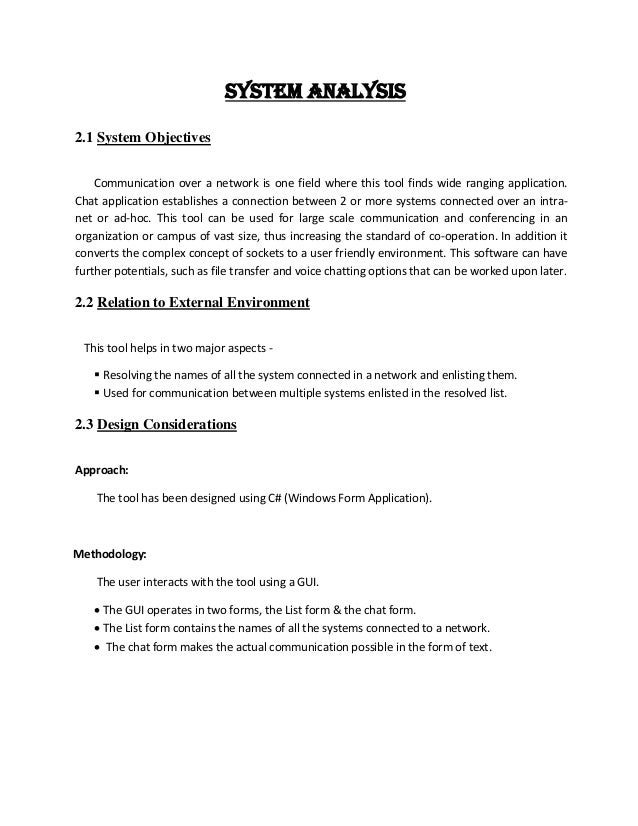 project report on android chat application pdf