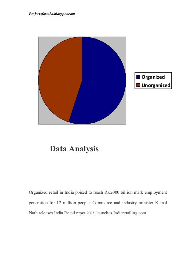 report on consumer preference towards organized and unorganized retail Project report on consumer preference pdf assessing consumer preferences and demand for fish: a market analysis of the project report on consumer preference towards nokia. report on consumer preference towards organized and unorganized retail Project report on consumer preference pdf assessing consumer preferences and demand for fish: a market analysis of the project report on consumer preference towards nokia.