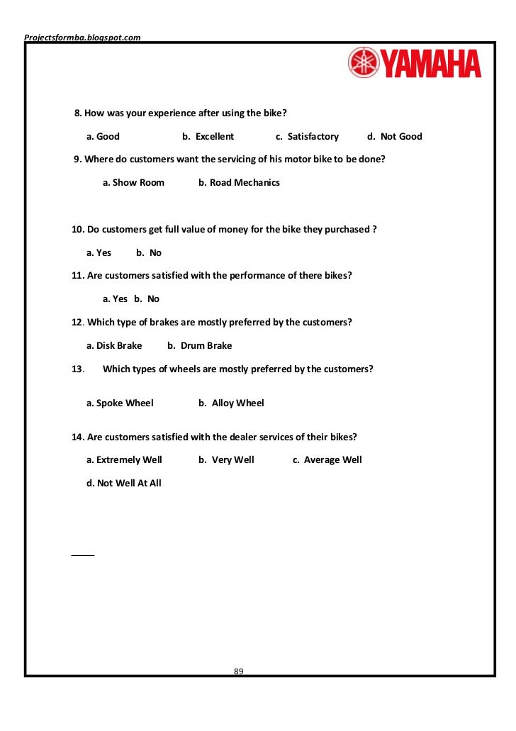 Review of literature on customer satisfaction on two wheeler