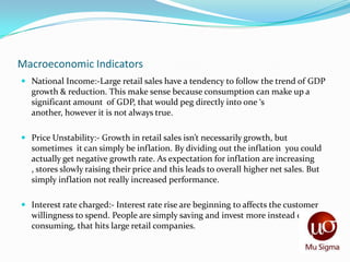 Microeconomic Indicators
 Supply & Demand force:-They determine how to buyer & seller interact to each
  other and also d...