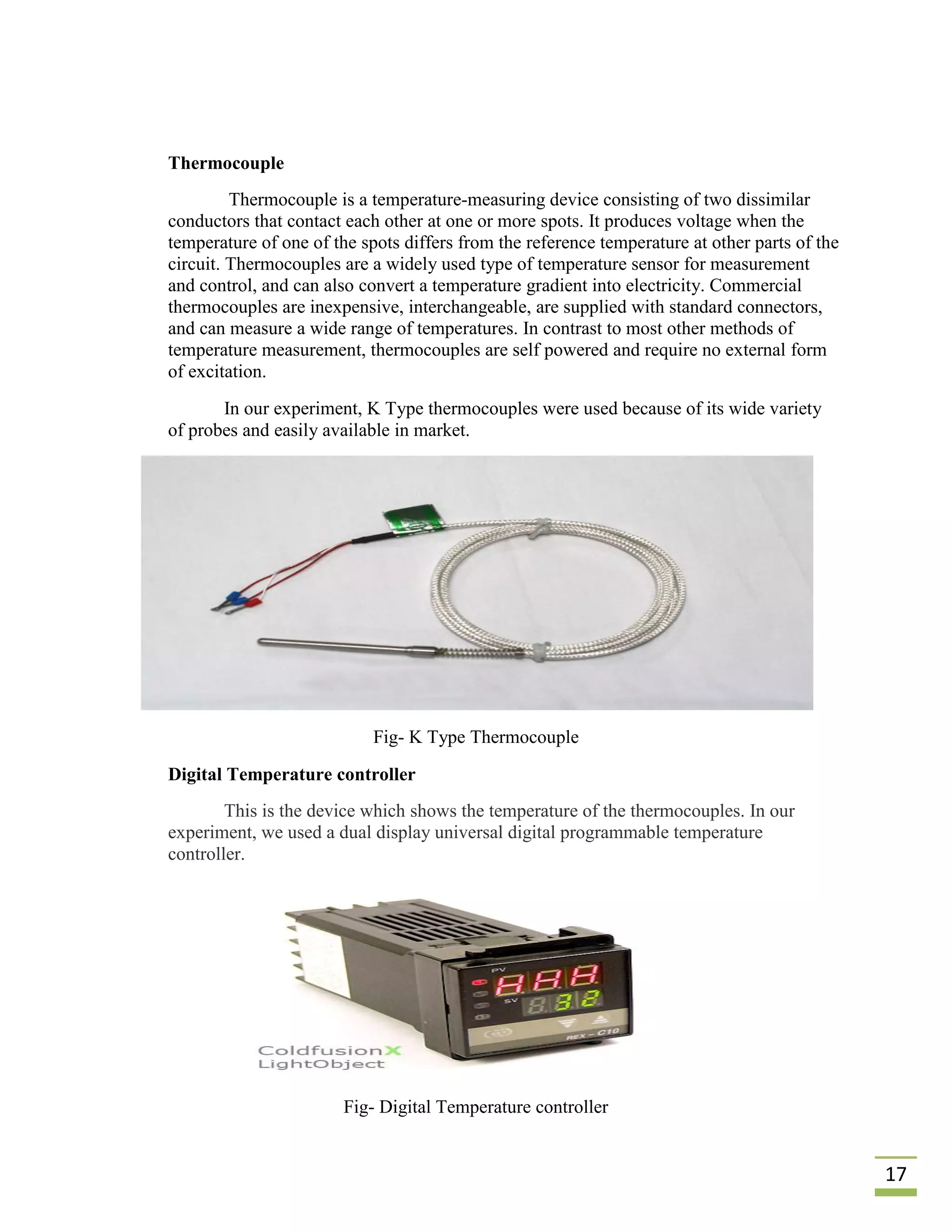 heat conduction apparatus lab report