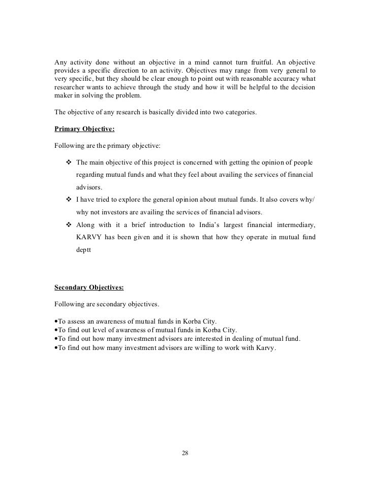 Research paper oninvestment advisors representatives