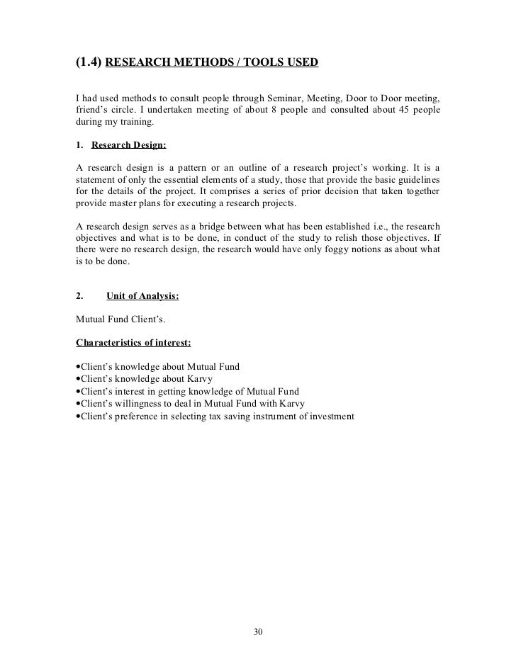 Research paper oninvestment advisors representatives