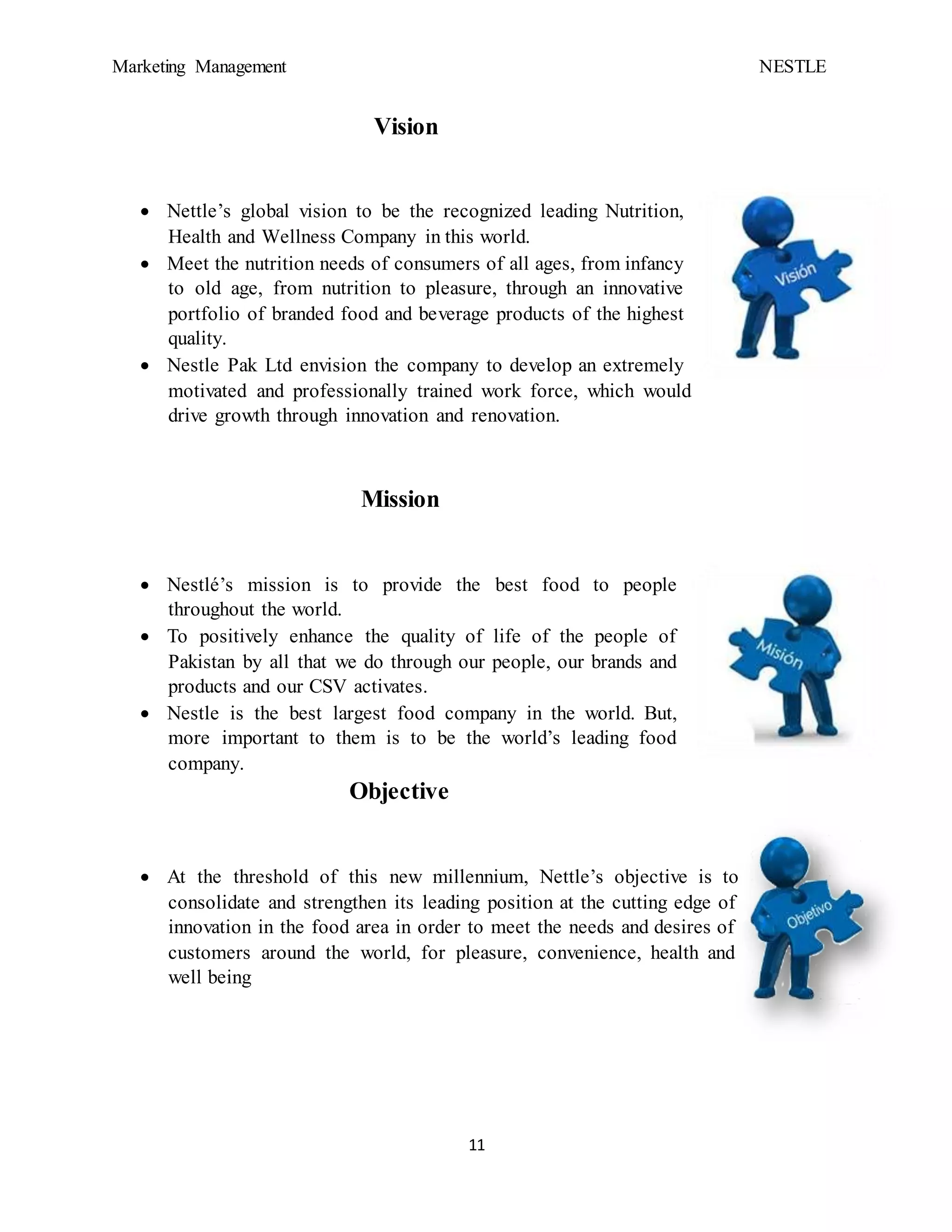 A project report on nestle docx