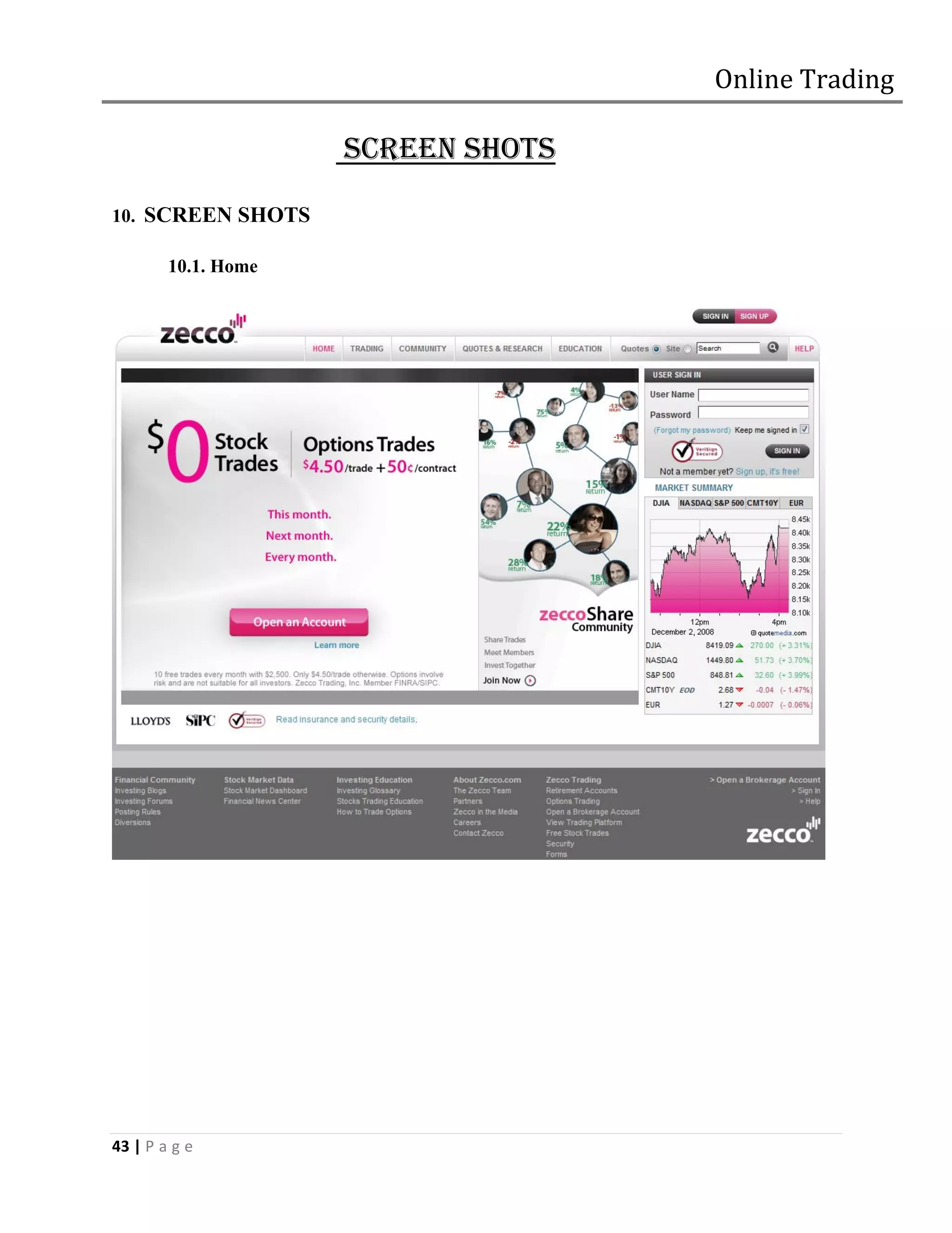 Online Trading

                     SCREEN SHOTS

10. SCREEN SHOTS

        10.1. Home




43 | P a g e
 