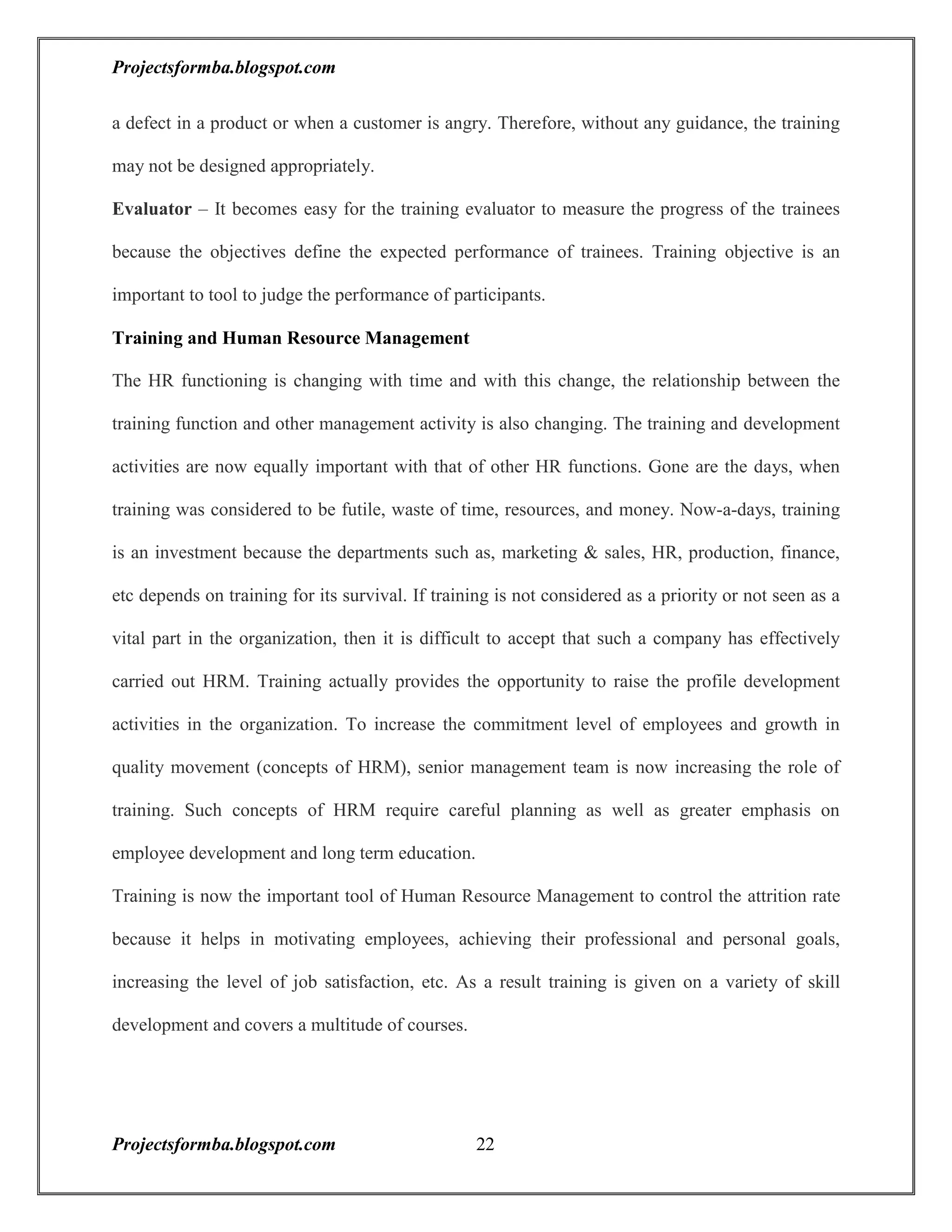  Training in Practice                                                         Blackwell