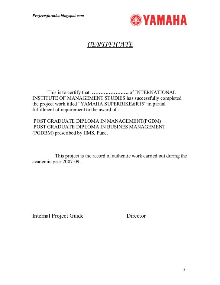 Yamaha Engineering Internship Yamaha Engineering Internship
