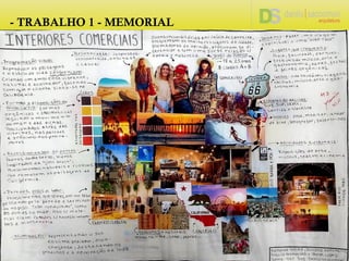 - TRABALHO 1 - MEMORIAL
 