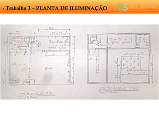 - Trabalho 3 – PLANTA DE ILUMINAÇÃO
 
