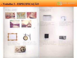 - Trabalho 3 - ESPECIFICAÇÃO
 