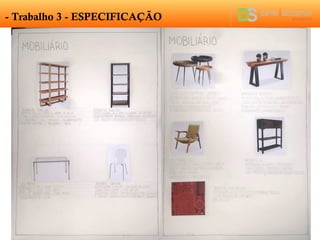 - Trabalho 3 - ESPECIFICAÇÃO
 