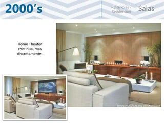 Salas- Interiores -
Residenciais2000’s
Home Theater
continua, mas
discretamente.
FOTOS DIVULGAÇÃO ARQ. DÉBORA AGUIAR
 