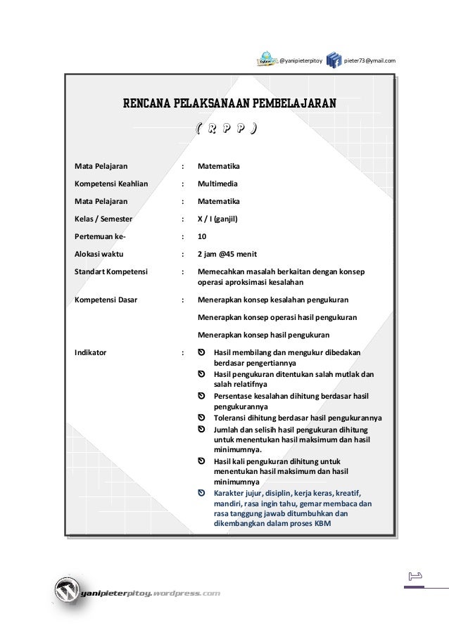 Aproksimasi Kesalahan