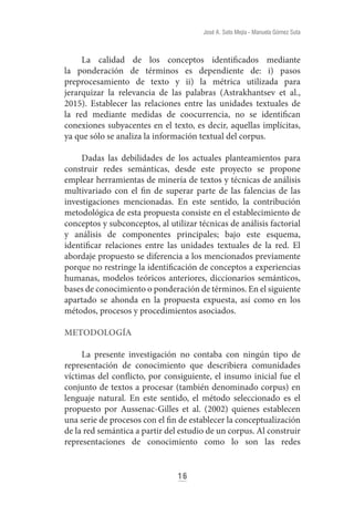 18
José A. Soto Mejía - Manuela Gómez Suta
Identificación y etiquetado de conceptos, así como de
subconceptos
Para manipul...