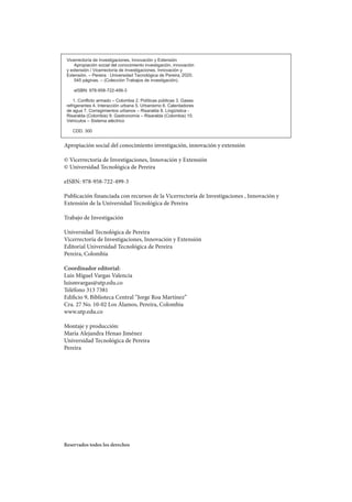 CAPÍTULO UNO.
Generación semiautomática de red semántica para describir comunidades
víctimas del conflicto armado colombia...