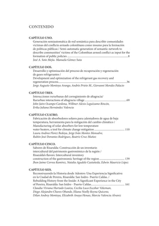 CAPÍTULO SIETE.
Un instrumento para diagnosticar y caracterizar lingüísticamente las afasias
en el contexto risaraldense. ...