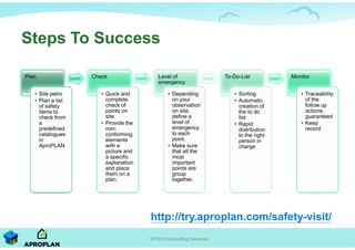 Aproplan for construction safety | PDF