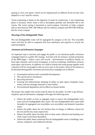 A proposal for solid waste management | PDF