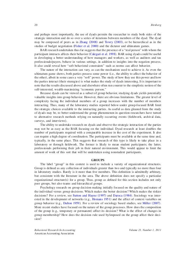 Research paper on accounting