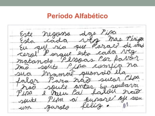 Período Alfabético
 