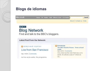 Blogs de idiomas