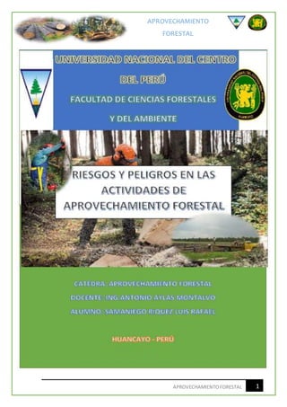 APROVECHAMIENTO
FORESTAL
1APROVECHAMIENTOFORESTAL
 