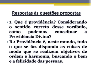 A providencia divina - n.10