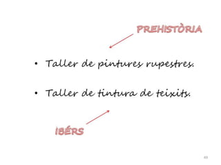 Aproximació a la  prehistòria