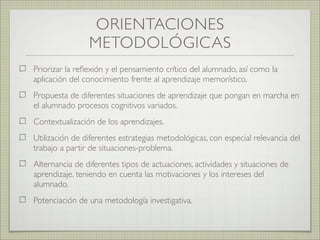 Aproximación a las Competencias Básicas