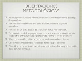 Aproximación a las Competencias Básicas