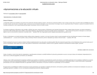 5/10/22, 20:29 «Aproximaciones a la educación virtual» – Marroquin Rolando
https://marroquinrolando.wordpress.com/2014/11/...