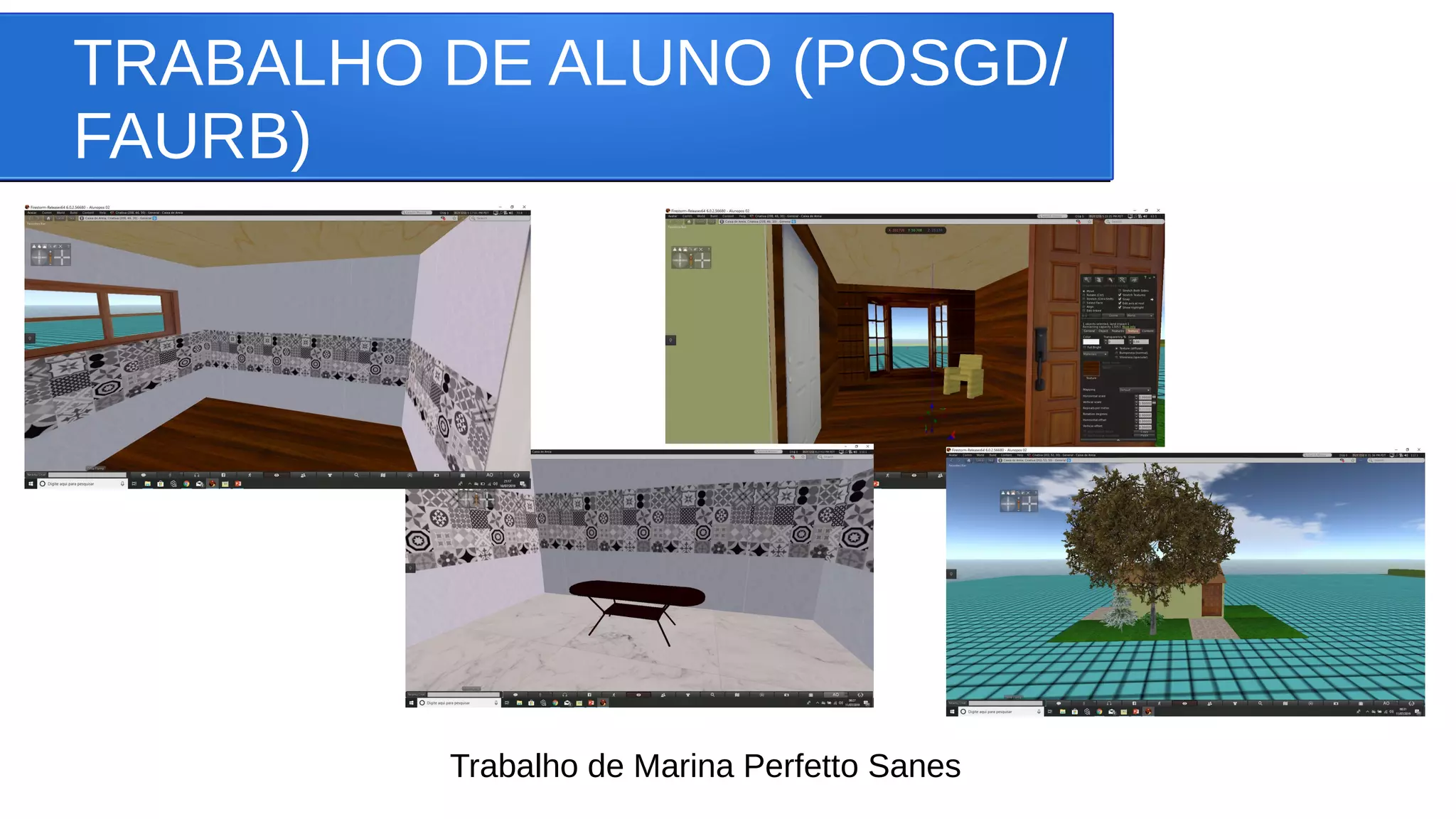 TRABALHO DE ALUNO (POSGD/
FAURB)
Trabalho de Marina Perfetto Sanes
 