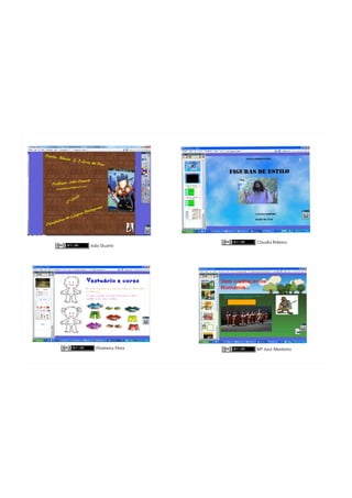 Quadros interativos em educação