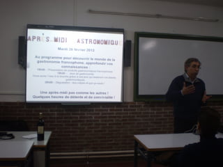 Après midi gastronomique