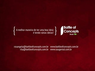 Apresentação - Battle of Concepts Brasil 