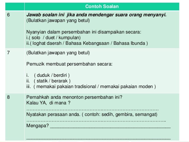 Aprsiasi muzik tahun 5