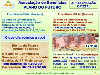 Associação de Benefícios Plano do Futuro 