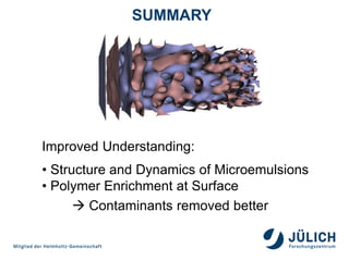 Dynamics of polymeric additives in bicontinuous microemulsions adjacent ...