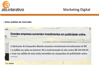 - Uma análise do mercado Marketing Digital 