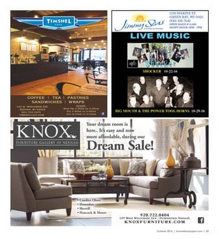 October 2016 | SceneNewspaper.com | 37
 