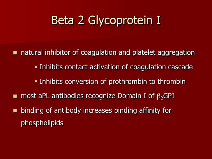 Anti Beta 2 Glikoprotein 1 Antikoru 21