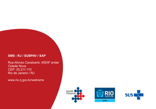 APS_capa_DST_final_graf.pdf

09/07/2013

SMS - RJ / SUBPAV / SAP

13:19:40

Doenças Sexualmente
Transmissíveis

 