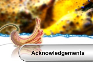 Acknowledgements 
 