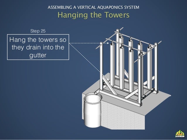 Assembling a Vertical Aquaponics System